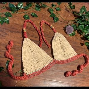 🧡 HANDMADE 💮 Crochet ✴️ Top ✨🧡✨